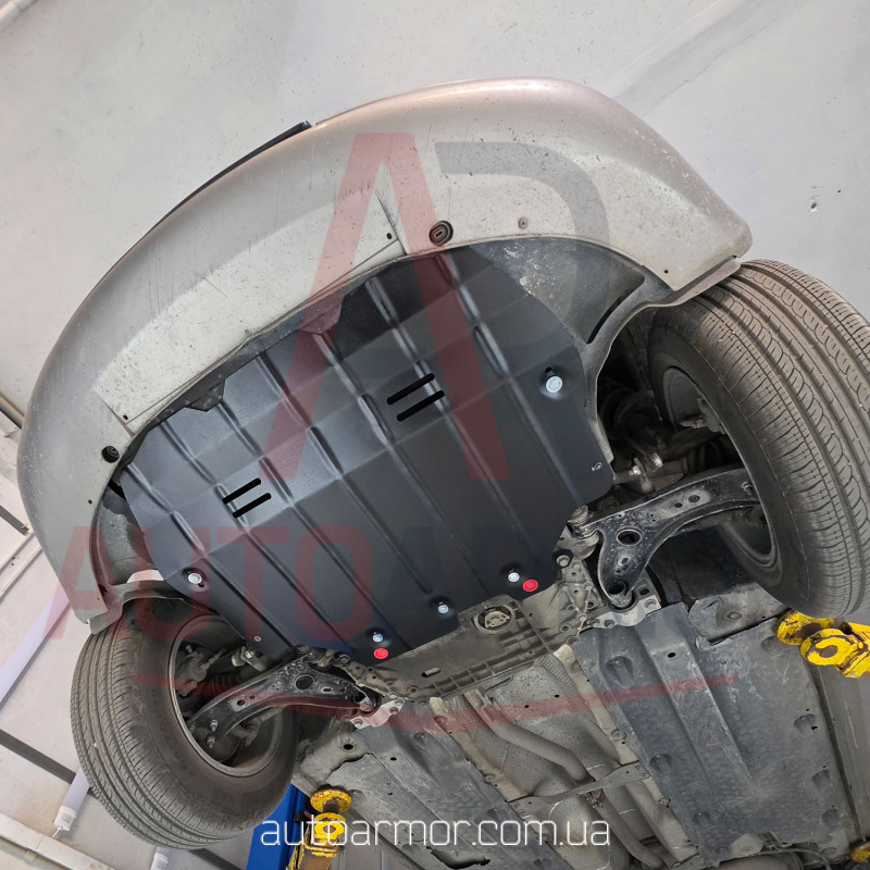 Захист двигуна Audi A3 8P (2003-2012) Двигун: всі, [захищає Двигун та КПП] - ТИТАН (Є на складі, 2мм!)