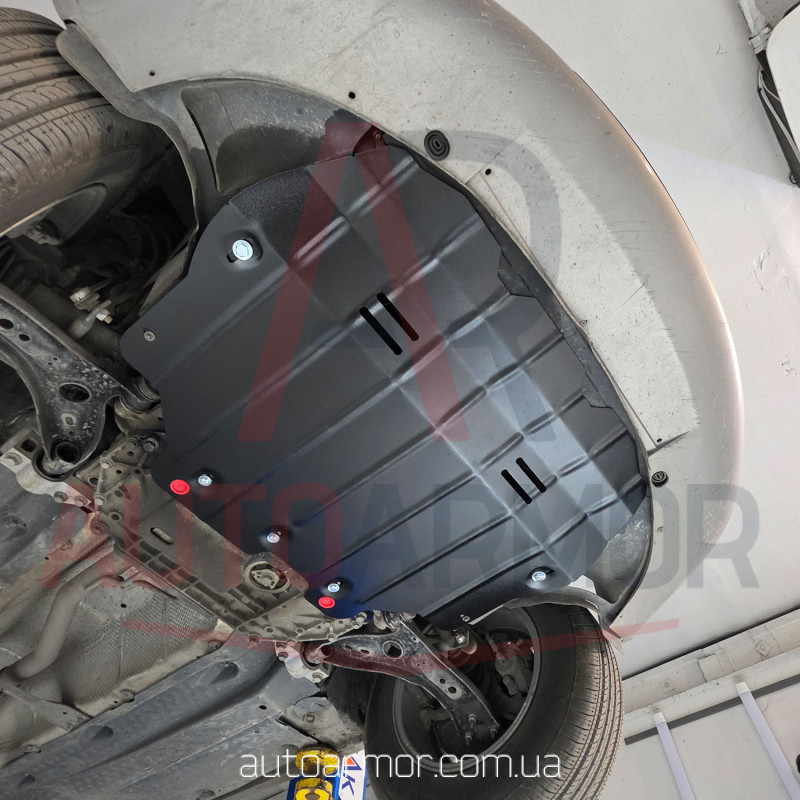 Захист двигуна Audi A3 8P (2003-2012) Двигун: всі, [захищає Двигун та КПП] - ТИТАН (Є на складі, 2мм!)