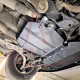 Захист двигуна Audi A4 B5 (1994-2001) Tiptronic Двигун: всі, [захищає КПП] - ТИТАН (Є на складі, 2мм!)
