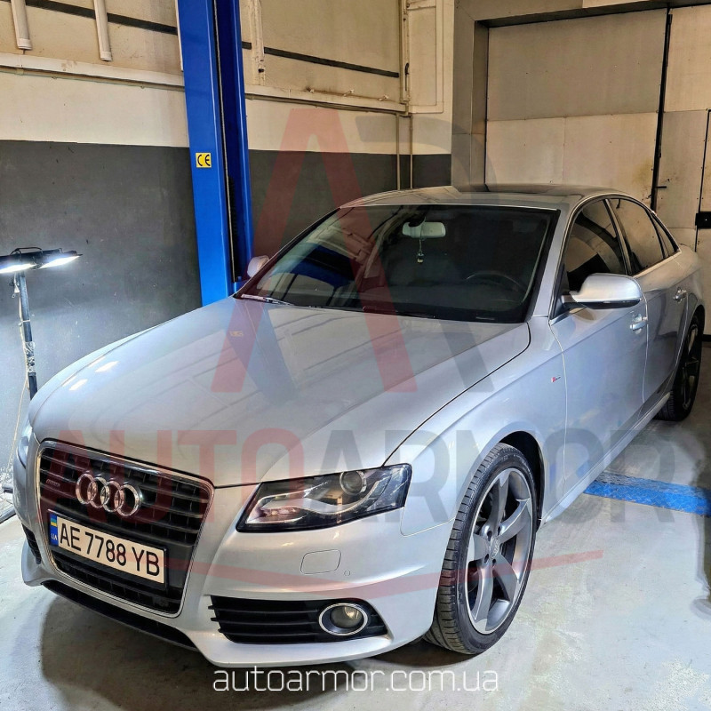 Захист двигуна Audi A4 B8 (2008-2015) крім Allroad Quattro Двигун: всі, [захищає Радіатор, Двигун, КПП] - ТИТАН (Є на складі, 2мм!)