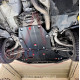 Захист двигуна Audi A4 B8 (2008-2015) крім Allroad Quattro Двигун: всі, [захищає Радіатор, Двигун, КПП] - ТИТАН (Є на складі, 2мм!)