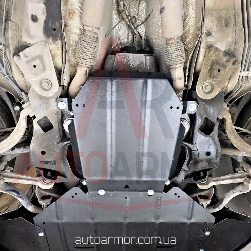 Захист двигуна Audi A6 C5 (1997-2004) Tiptronic Двигун: всі, [захищає КПП] - ТИТАН (Є на складі, 2мм!)