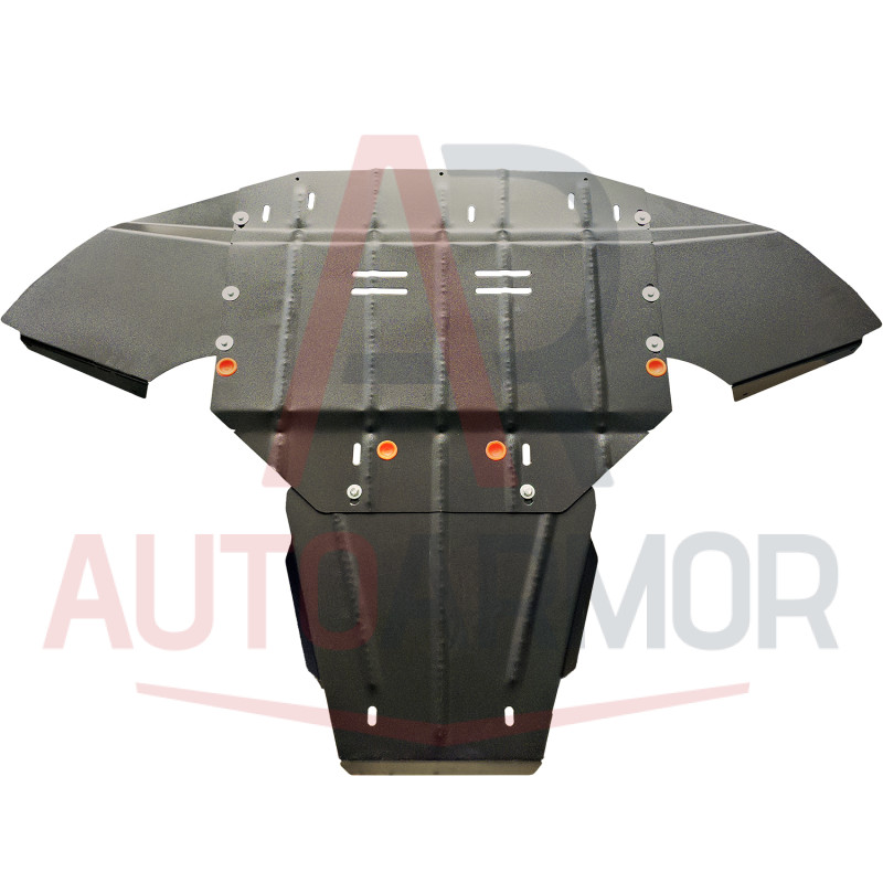 Захист двигуна Audi A6 C6 (2004-2011) Двигун: рядний I4-I6, [захищає Радіатор, Двигун, КПП] - ТИТАН