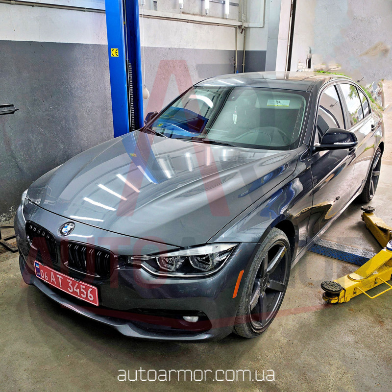 Захист двигуна BMW 3 Series F30/F31/F34/F35 (2012-2019) замість пильовика  4WD Двигун: Двигун: всі, [захищає Радіатор, Двигун] - ТИТАН