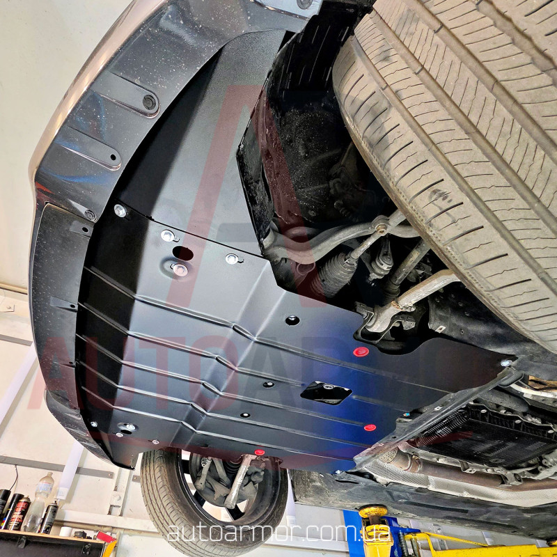 Захист двигуна BMW 3 Series F30/F31/F34/F35 (2012-2019) замість пильовика  4WD Двигун: Двигун: всі, [захищає Радіатор, Двигун] - ТИТАН