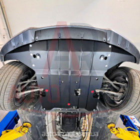 Захист двигуна BMW 3 Series F30/F31/F34/F35 (2012-2019) замість пильовика  4WD Двигун: Двигун: всі, [захищає Радіатор, Двигун] - ТИТАН