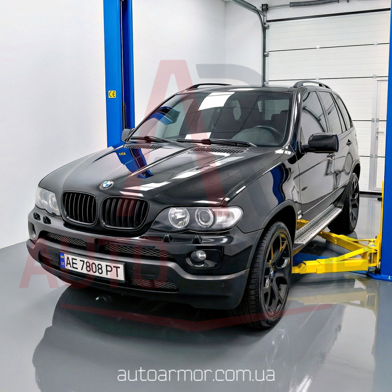 Захист двигуна BMW X5 Series E53 (1999-2006) Двигун: всі, [захищає Радіатор та Двигун] - ТИТАН