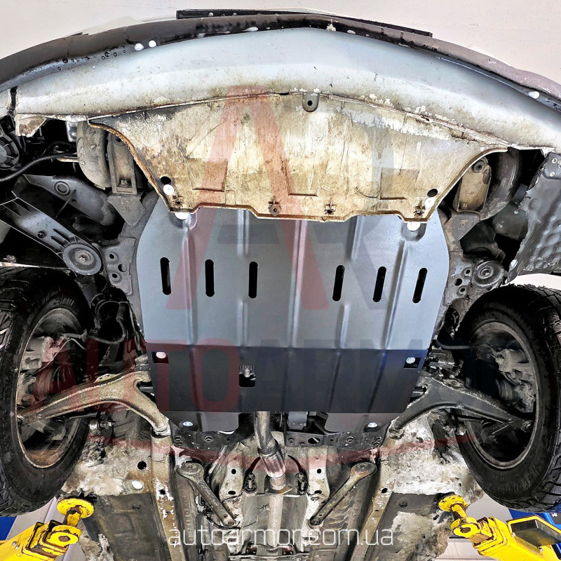 Захист двигуна Cadillac BLS (2006-2009) Двигун: всі, [захищає Двигун та КПП] - ТИТАН (Є на складі, 2мм!)