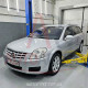 Захист двигуна Cadillac BLS (2006-2009) Двигун: всі, [захищає Двигун та КПП] - ТИТАН (Є на складі, 2мм!)