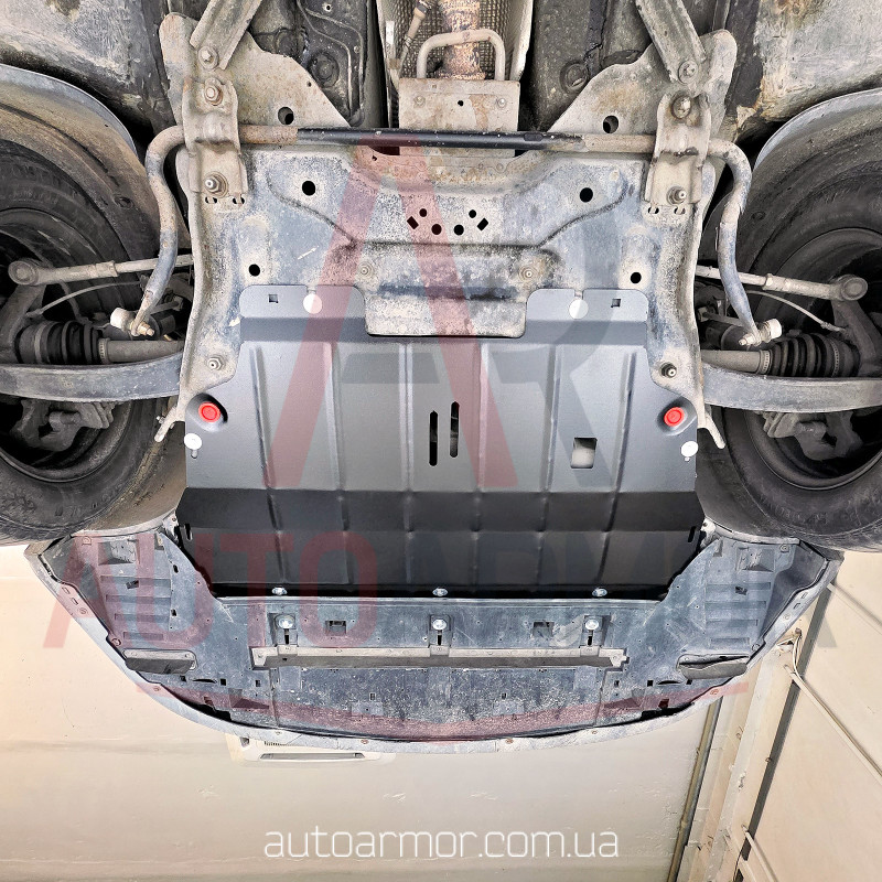 Захист двигуна Citroen C4 Picasso I (2006-2013) Двигун: всі, [захищає Двигун та КПП] - ТИТАН (Є на складі, 2мм!)