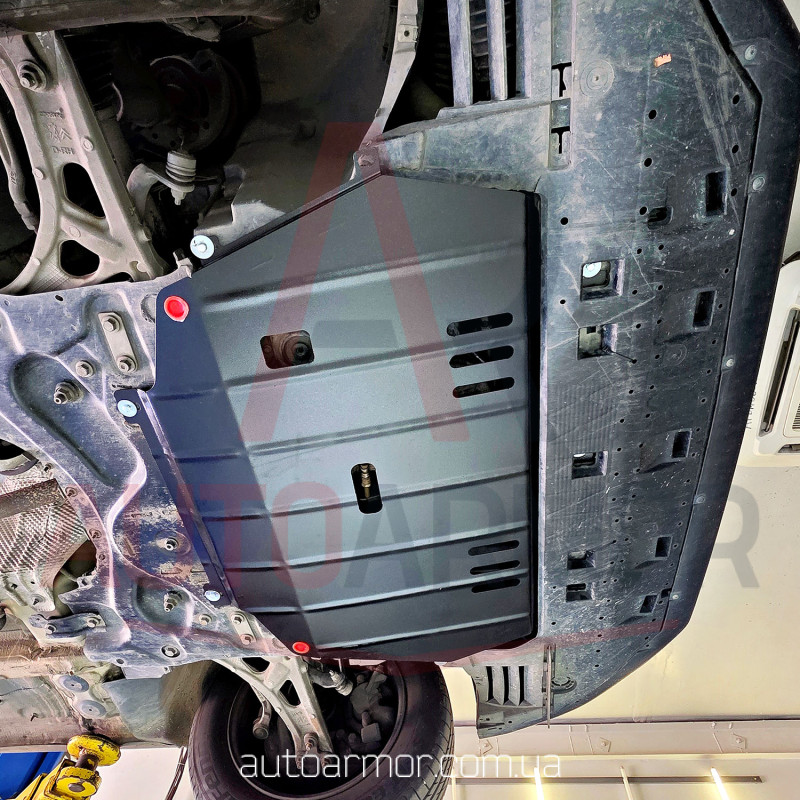 Захист двигуна Citroen C4 Picasso II (2013-2022) Двигун: всі, [захищає Двигун, КПП] - ТИТАН (Є на складі, 2мм!)