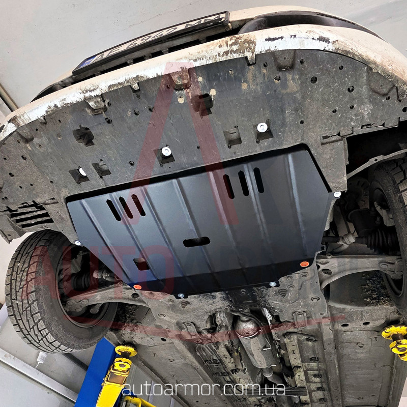 Захист двигуна Citroen Grand C4 Picasso II (2013-2022) Двигун: всі, [захищає Двигун, КПП] - ТИТАН (Є на складі, 2мм!)