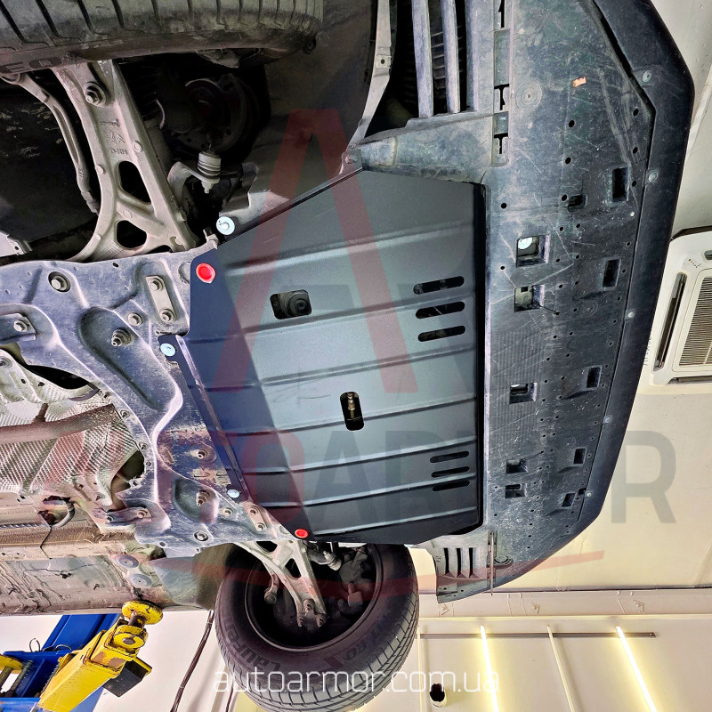Захист двигуна Citroen Grand C4 Picasso II (2013-2022) Двигун: всі, [захищає Двигун, КПП] - ТИТАН (Є на складі, 2мм!)