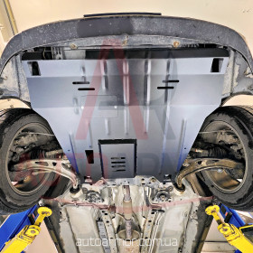 Захист двигуна Ford Explorer V (2010-2019) Двигун: EcoBoost, [захищає Двигун та КПП] - ТИТАН (Є на складі, 2мм!)