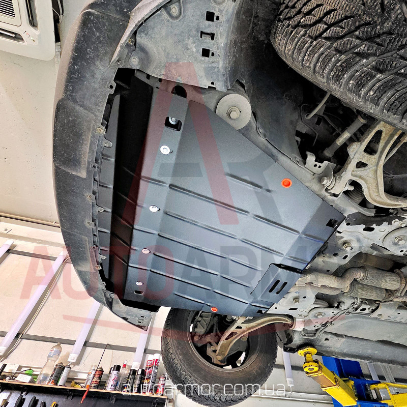 Захист двигуна Ford Explorer V (2010-2019) Двигун: крім EcoBoost, [захищає Двигун та КПП] - ТИТАН (Є на складі, 2мм!)