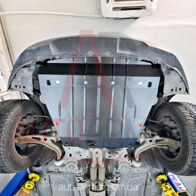 Захист двигуна Ford Explorer V (2010-2019) Двигун: крім EcoBoost, [захищає Двигун та КПП] - ТИТАН (Є на складі, 2мм!)