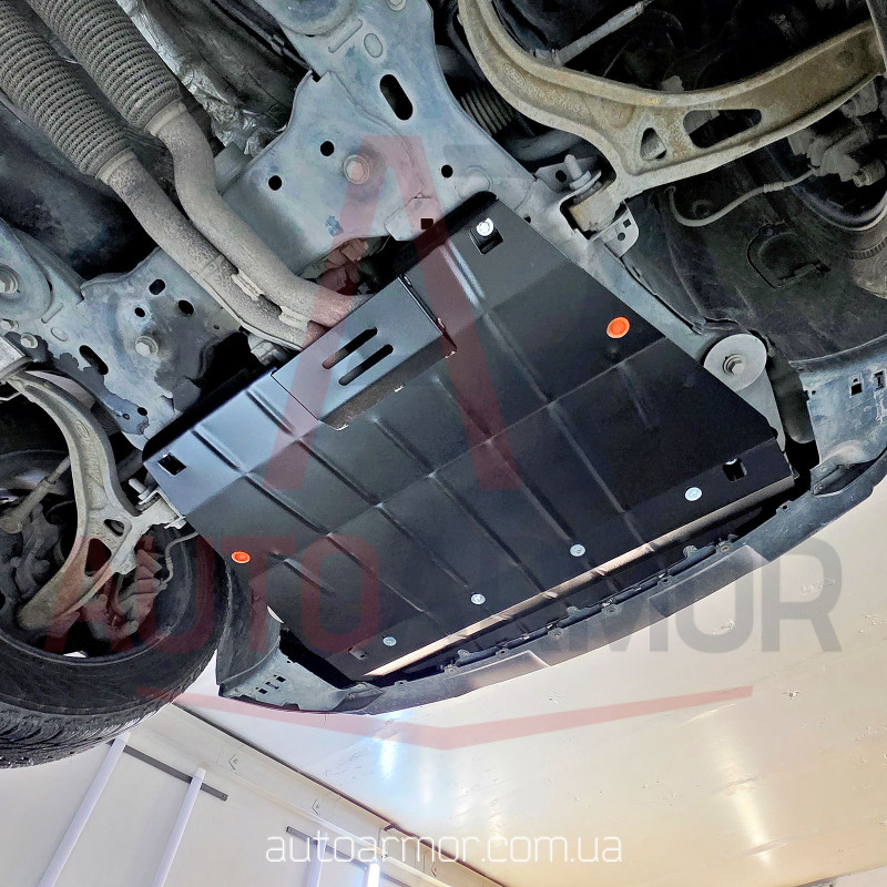 Захист двигуна Ford Explorer V (2010-2019) Двигун: крім EcoBoost, [захищає Двигун та КПП] - ТИТАН (Є на складі, 2мм!)