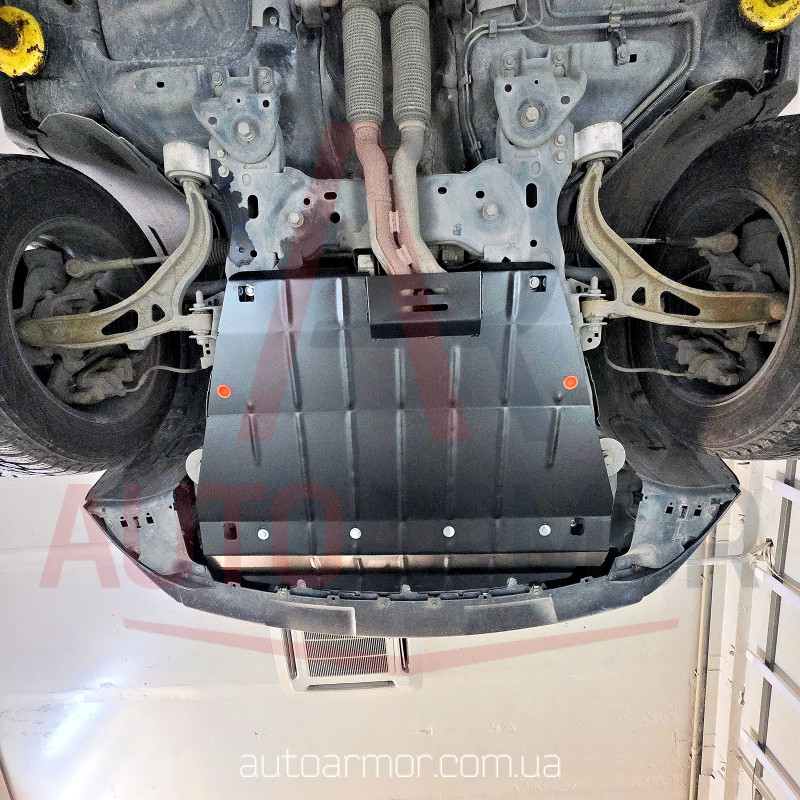 Захист двигуна Ford Explorer V (2010-2019) Двигун: крім EcoBoost, [захищає Двигун та КПП] - ТИТАН (Є на складі, 2мм!)