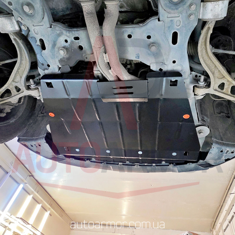 Захист двигуна Ford Explorer V (2010-2019) Двигун: крім EcoBoost, [захищає Двигун та КПП] - ТИТАН (Є на складі, 2мм!)