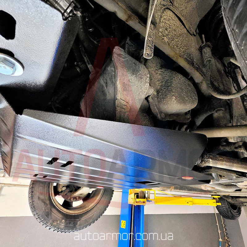 Захист двигуна Ford Fiesta V (2002-2010) Двигун: всі, [захищає Двигун та КПП] - ТИТАН (Є на складі, 2мм!)