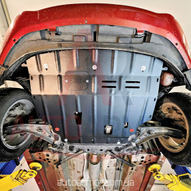 Захист двигуна Ford Fiesta VI (2008-2019) Двигун: крім 1.0L, [захищає Двигун та КПП] - ТИТАН