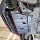 Захист двигуна Ford Fiesta VI (2008-2019) з бок. крилами Двигун: крім 1.0L, [захищає Двигун та КПП] - ТИТАН (Є на складі, 2мм!)