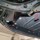 Захист двигуна Ford Fiesta VI (2008-2019) з бок. крилами Двигун: крім 1.0L, [захищає Двигун та КПП] - ТИТАН (Є на складі, 2мм!)