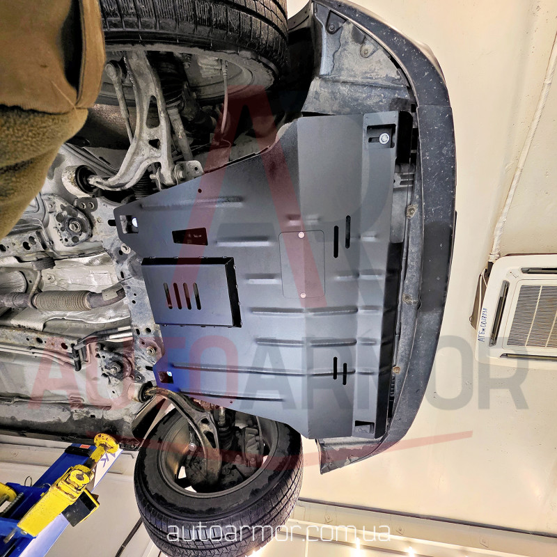 Захист двигуна Ford Flex (2009-2019) Двигун: крім EcoBoost, [захищає Двигун та КПП] - ТИТАН (Є на складі, 2мм!)