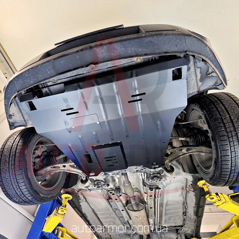 Захист двигуна Ford Flex (2009-2019) Двигун: крім EcoBoost, [захищає Двигун та КПП] - ТИТАН (Є на складі, 2мм!)