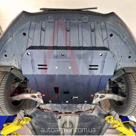 Захист двигуна Ford Focus III (2011-2018) Двигун: 2.0L бензин, [захищає Радіатор, Двигун, КПП] - ТИТАН
