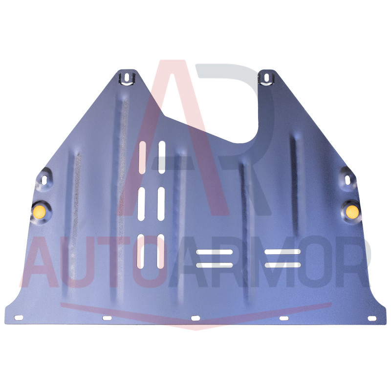 Захист двигуна Ford Fusion II (2012-2020) Америка Двигун: крім 2.7L, [захищає Радіатор, Двигун, КПП] - ТИТАН  (Є на складі, 2мм!)