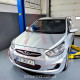 Защита двигателя Hyundai Accent IV (RB) (2010-2019) кацапская сб. Двигатель: все, [защищает Двигатель и КПП] - ТИТАН (Є на складі, 2мм!)