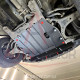 Защита двигателя Hyundai SantaFe II FL (2009-2012) Двигатель: все, [защищает Двигатель и КПП] - ТИТАН (Є на складі, 2мм!)
