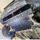 Защита двигателя Hyundai SantaFe II FL (2009-2012) Двигатель: все, [защищает Двигатель и КПП] - ТИТАН (Є на складі, 2мм!)