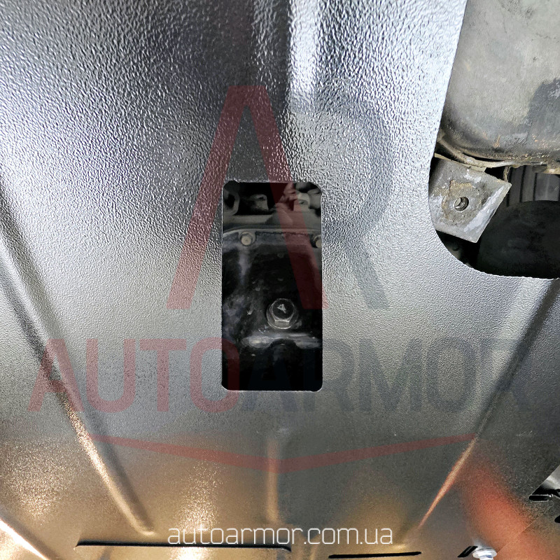 Защита двигателя Hyundai Sonata VII (LF) (2014-2023) вместо пыльника Двигатель: все, [защищает Радиатор, Двигатель, КПП] - ТИТАН (Є на складі, 2мм!)
