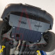Защита двигателя Hyundai Tucson I (JM) (2004-2011) вместо пыльника Двигатель: все, [защищает Двигатель и КПП] - ТИТАН (Є на складі, 2мм!)