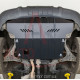 Защита двигателя Hyundai Tucson I (JM) (2004-2011) вместо пыльника Двигатель: все, [защищает Двигатель и КПП] - ТИТАН (Є на складі, 2мм!)
