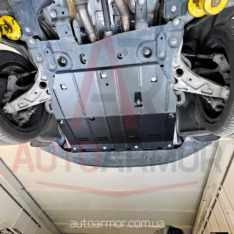 Захист двигуна Jeep Cherokee V (KL) FL (2018+) Двигун: 3.2L бензин, [захищає Двигун, КПП, Роздатка] - ТИТАН