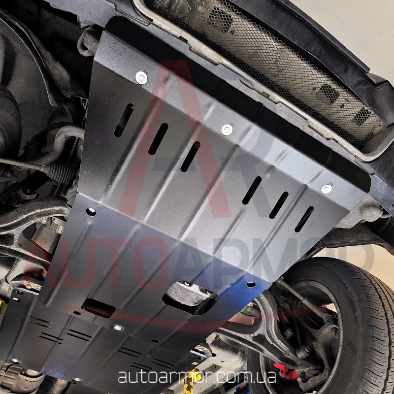 Захист двигуна Jeep Grand Cherokee III (WK) (2004-2010) Двигун: всі, [захищає Радіатор та Двигун] - ТИТАН