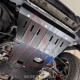 Захист двигуна Jeep Grand Cherokee III (WK) (2004-2010) Двигун: всі, [захищає Радіатор та Двигун] - ТИТАН