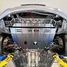 Захист двигуна Kia Forte III (YD) (2013-2020) Двигун: всі, [захищає Двигун та КПП] - ТИТАН