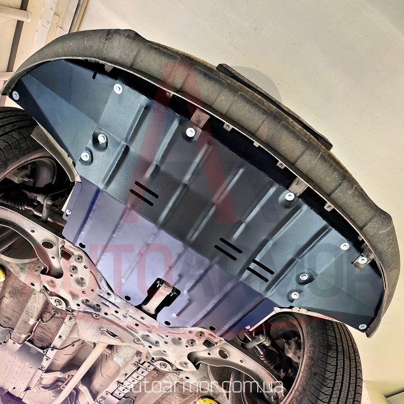 Захист двигуна Kia Sportage IV (QL) (2015-2022) замість пильовика Двигун: всі, [захищає Радіатор, Двигун, КПП] - ТИТАН (Є на складі, 2мм!)