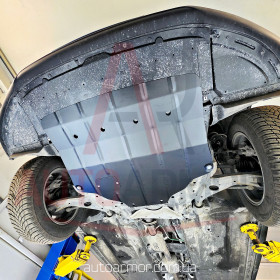 Захист двигуна Mazda 6 III (2012+) Клепальні гайки, Двигун: всі, [захищає Двигун та КПП] - ТИТАН (Є на складі, 2мм!)