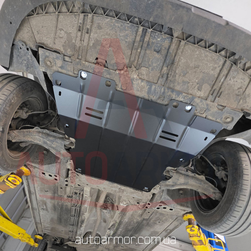 Защита двигателя Mercedes Citan (W415) (2012-2021) Двигатель: все, [защищает Двигатель и КПП] - ТИТАН (Є на складі, 2мм!)