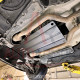 Захист двигуна Mercedes S (W221) (2006-2013) 4WD Двигун: 4.7L; 5.5L, [захищає КПП] - ТИТАН
