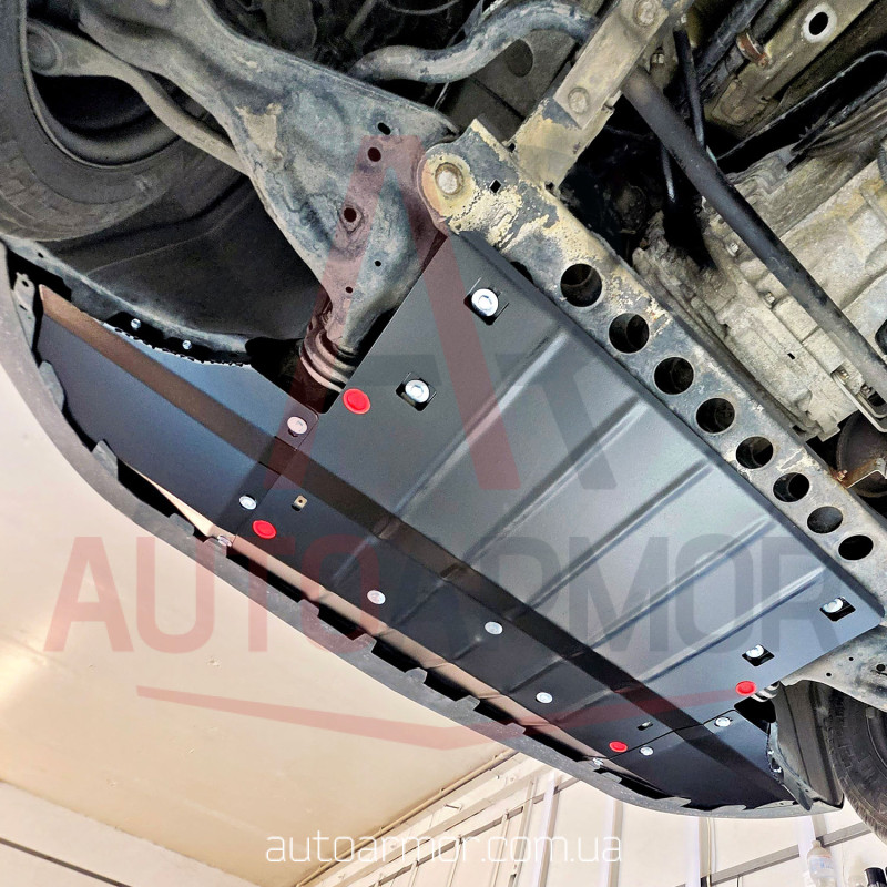 Захист двигуна Mercedes Vito (W447) (2014+) 2WD задній Двигун: всі, [захищає Радіатор та Двигун] - ТИТАН