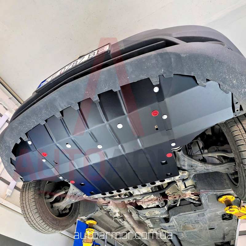 Захист двигуна Mercedes Vito (W447) (2014+) 2WD задній Двигун: всі, [захищає Радіатор та Двигун] - ТИТАН
