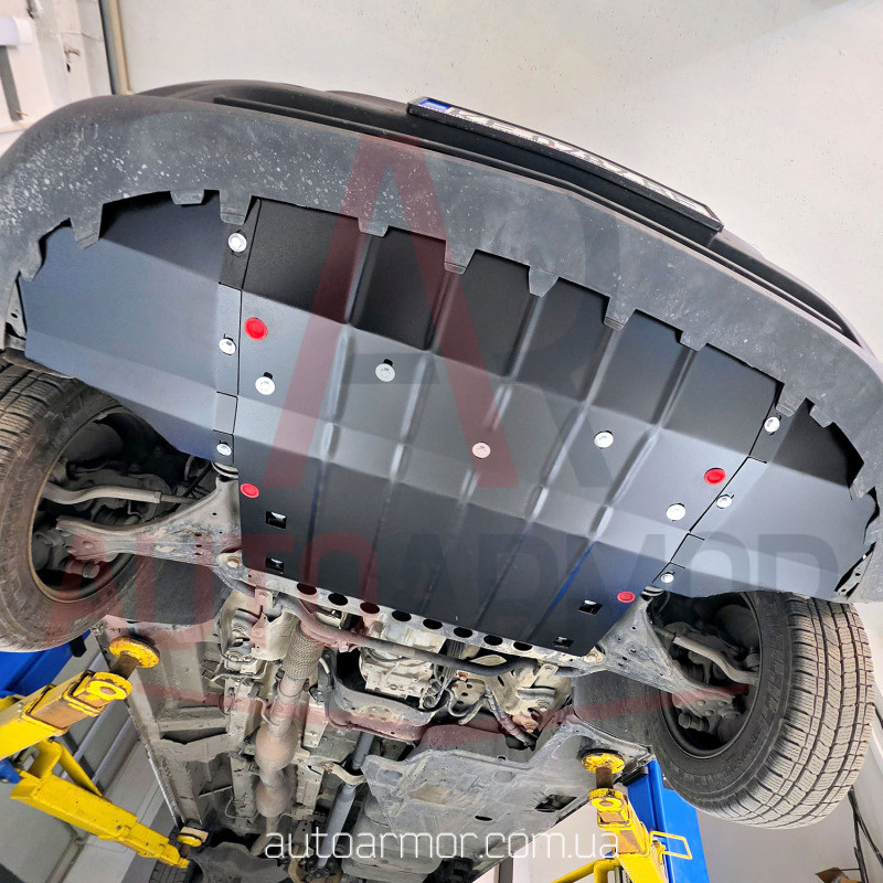Захист двигуна Mercedes Vito (W447) (2014+) 2WD задній Двигун: всі, [захищає Радіатор та Двигун] - ТИТАН