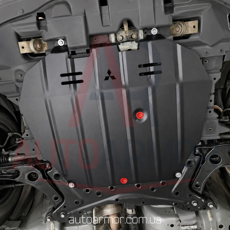 Защита двигателя Mitsubishi ASX (2010+) Двигатель: все, [защищает Двигатель и КПП] - ТИТАН