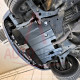 Защита двигателя Mitsubishi Lancer IX (2003-2008) Двигатель: все, [защищает Двигатель и КПП] - ТИТАН